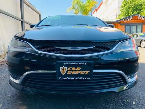 Black 2016 Chrysler 200 Limited