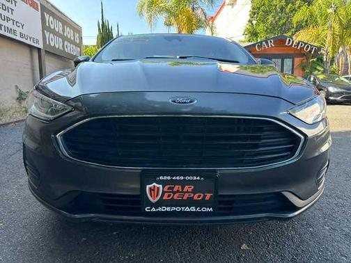 Gray 2020 Ford Fusion S