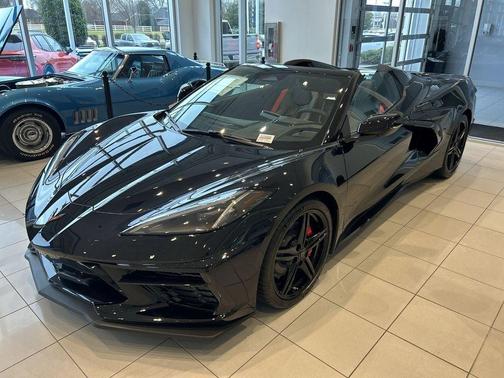 Black 2026 Chevrolet Corvette Stingray w/1LT