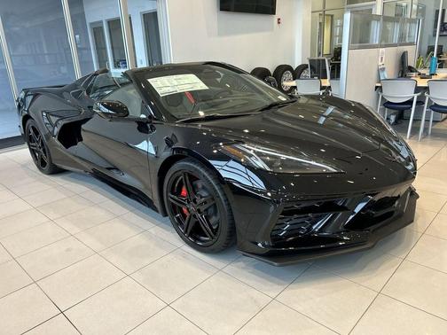 Black 2026 Chevrolet Corvette Stingray w/1LT