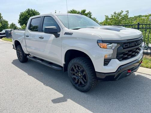 White Sand 2026 Chevrolet Silverado 1500 Custom Trail Boss