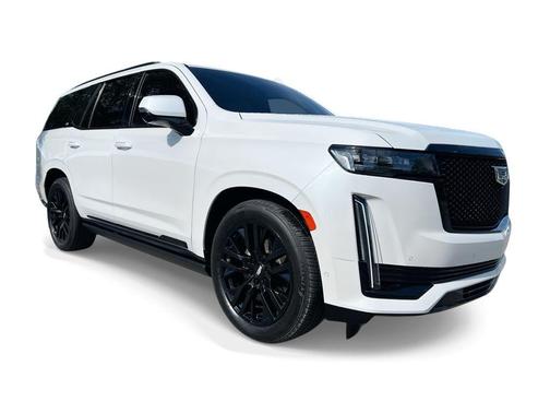 Crystal White Tri-Coat 2024 Cadillac Escalade Sport