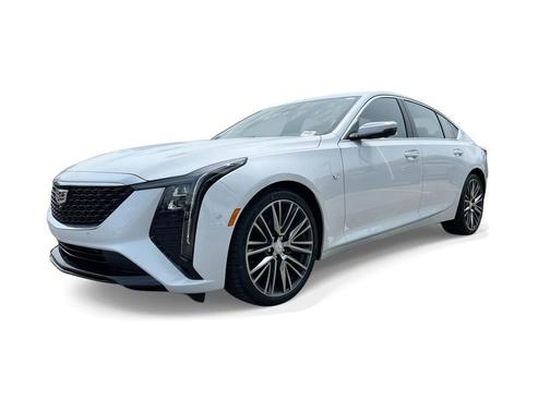 Vibrant White 2026 Cadillac CT5 Premium Luxury RWD
