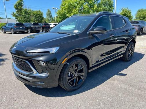 Ebony Twilight Metallic 2026 Buick Encore GX Sport Touring