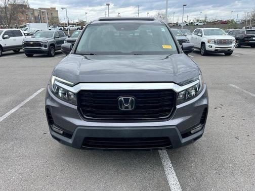 Modern Steel Metallic 2022 Honda Ridgeline RTL-E