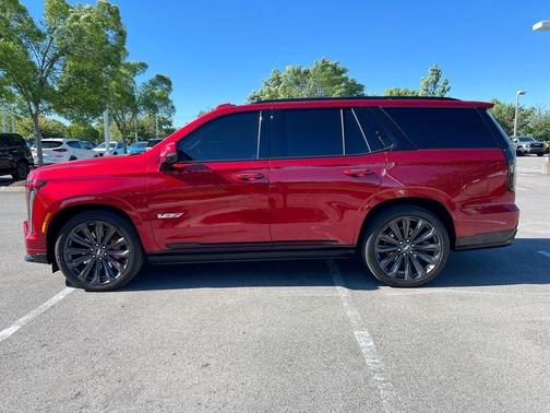 Radiant Red 2025 Cadillac Escalade V-Series