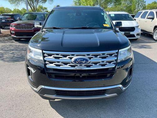 Agate Black Metallic 2019 Ford Explorer Limited