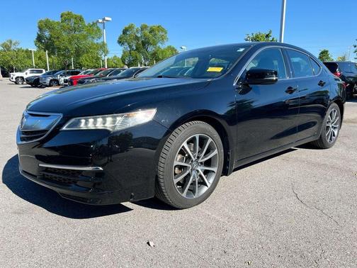 Crystal Black Pearl 2016 Acura TLX V6 Tech