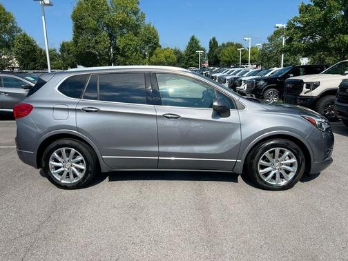 Satin Steel Metallic 2019 Buick Envision Essence
