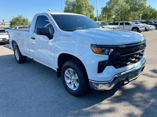 Summit White 2023 Chevrolet Silverado 1500 WT