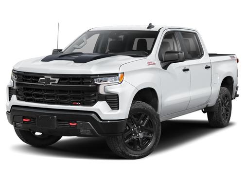 Summit White 2026 Chevrolet Silverado 1500 LT Trail Boss