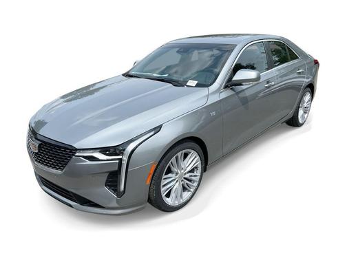 Silver Metallic 2026 Cadillac CT4 Premium Luxury