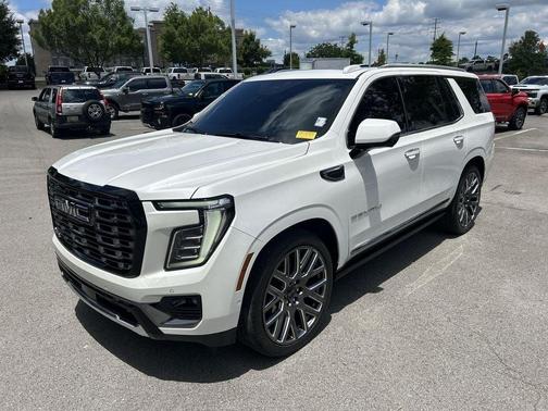 White Frost Tri-Coat 2025 GMC Yukon Denali Ultimate