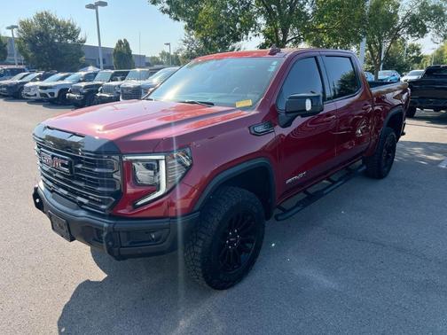 Volcanic Red 2023 GMC Sierra 1500 AT4X
