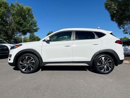 Winter White 2021 Hyundai TUCSON Sport