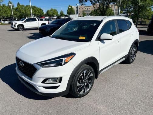 Winter White 2021 Hyundai TUCSON Sport