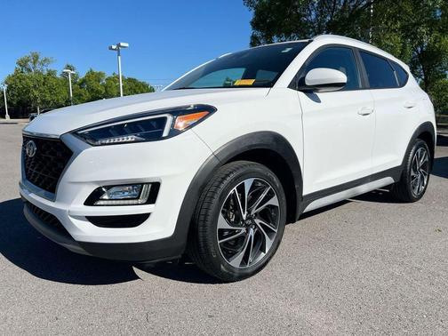 Winter White 2021 Hyundai TUCSON Sport