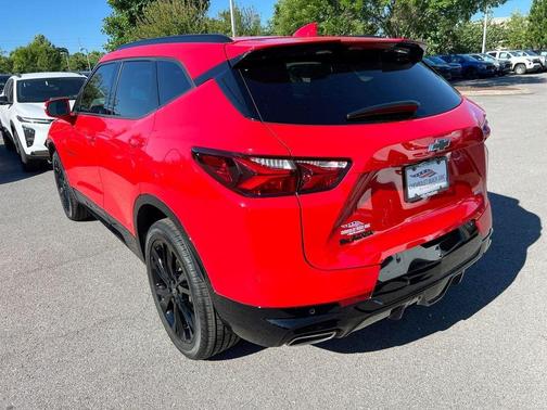 Red 2020 Chevrolet Blazer RS