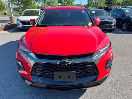Red 2020 Chevrolet Blazer RS