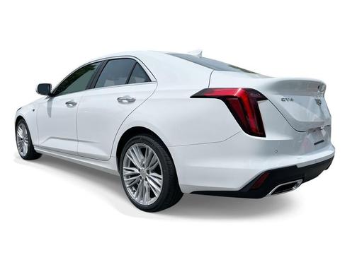 Summit White 2026 Cadillac CT4 Premium Luxury