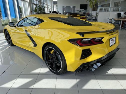 Yellow 2025 Chevrolet Corvette Stingray w/1LT
