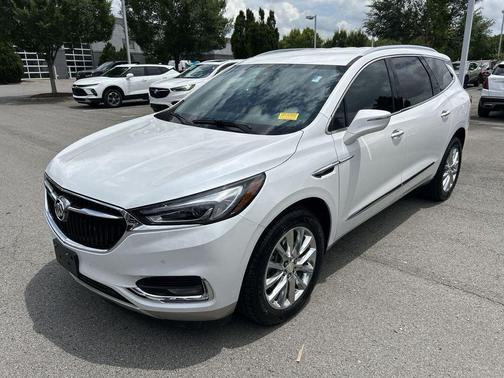 White Frost Tri-Coat 2019 Buick Enclave Premium