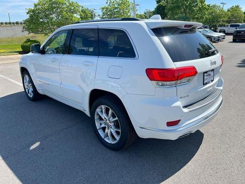 Bright White Clearcoat 2015 Jeep Grand Cherokee Summit