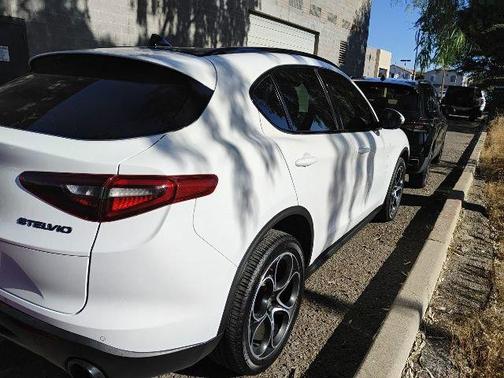 Alfa White 2019 Alfa Romeo Stelvio Ti Sport