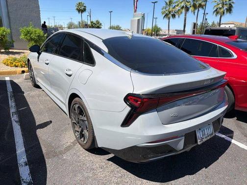 Wolf Gray 2025 Kia K5 GT-Line