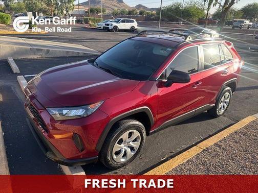 Ruby Flare Pearl 2020 Toyota RAV4 LE