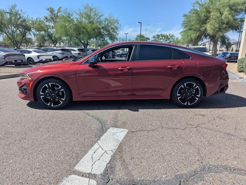 Passion Red 2022 Kia K5 GT-Line