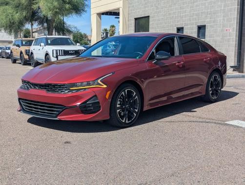 Passion Red 2022 Kia K5 GT-Line