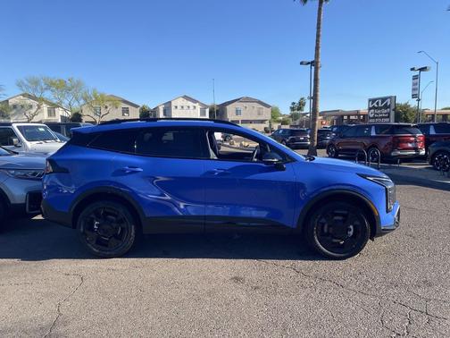 Nebular Blue 2026 Kia Sportage X-Line