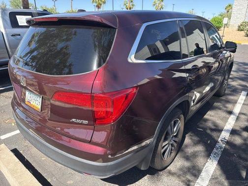 Maroon 2017 Honda Pilot EX-L