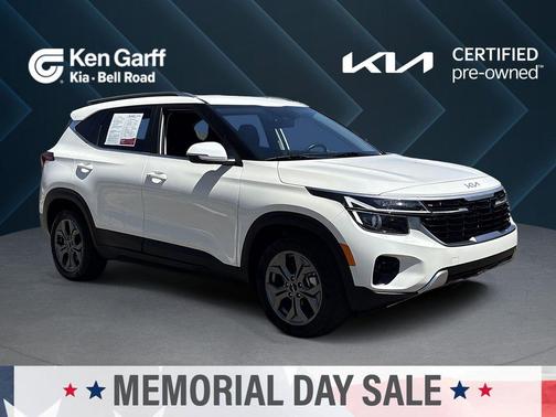 Snow White Pearl 2024 Kia Seltos S
