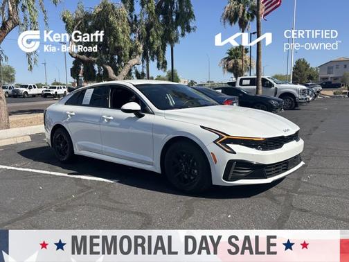 Snow White Pearl 2026 Kia K5 LXS
