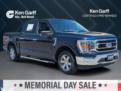 Antimatter Blue Metallic 2022 Ford F-150 XLT