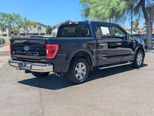 Antimatter Blue Metallic 2022 Ford F-150 XLT