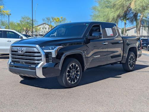 Midnight Black Metallic 2025 Toyota Tundra Limited