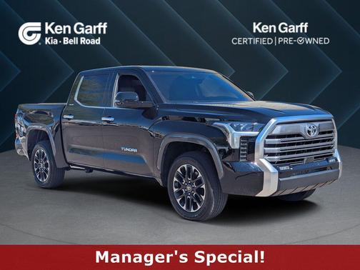 Midnight Black Metallic 2025 Toyota Tundra Limited