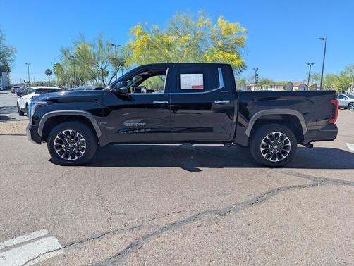 Midnight Black Metallic 2025 Toyota Tundra Limited