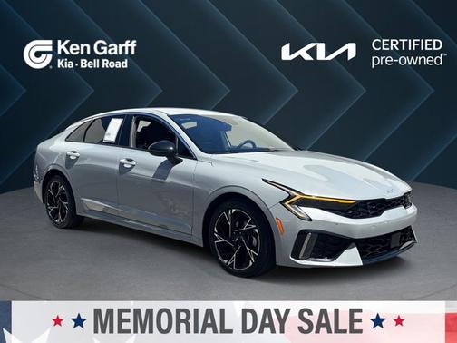 Wolf Gray 2025 Kia K5 GT-Line