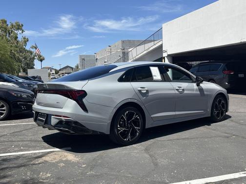 Wolf Gray 2025 Kia K5 GT-Line