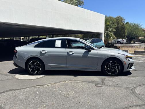 Wolf Gray 2025 Kia K5 GT-Line