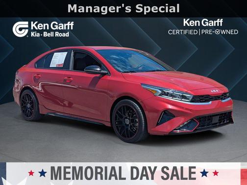 Currant Red 2023 Kia Forte GT