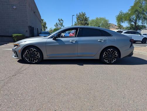 Steel Matte Gray 2025 Kia K5 GT