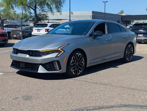Steel Matte Gray 2025 Kia K5 GT