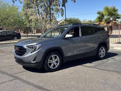 Satin Steel Metallic 2020 GMC Terrain SLE