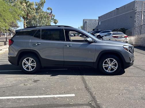 Satin Steel Metallic 2020 GMC Terrain SLE