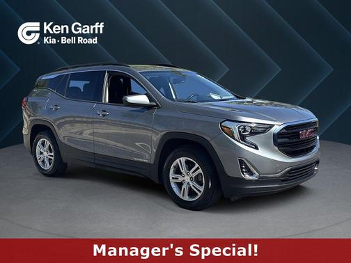 Satin Steel Metallic 2020 GMC Terrain SLE